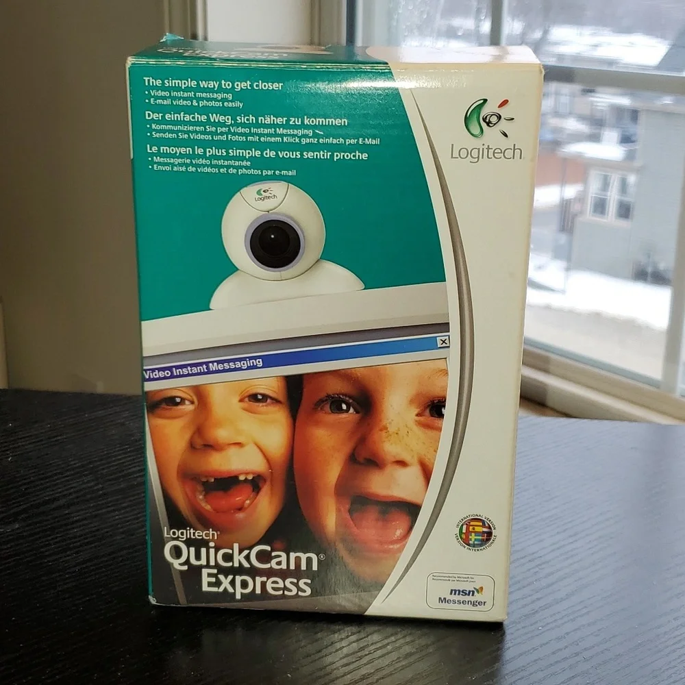 VINTAGE LOGITECH QUICKCAM EXPRESS NEW